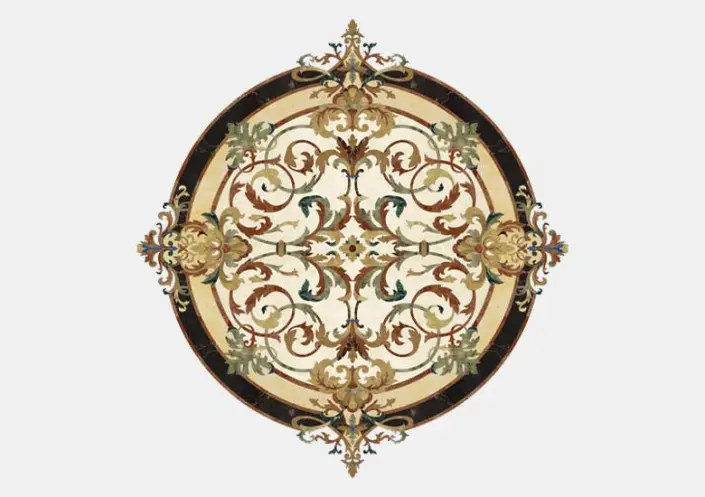 capri tuscan marble medallion capri tuscan marble medallion thumbnail
