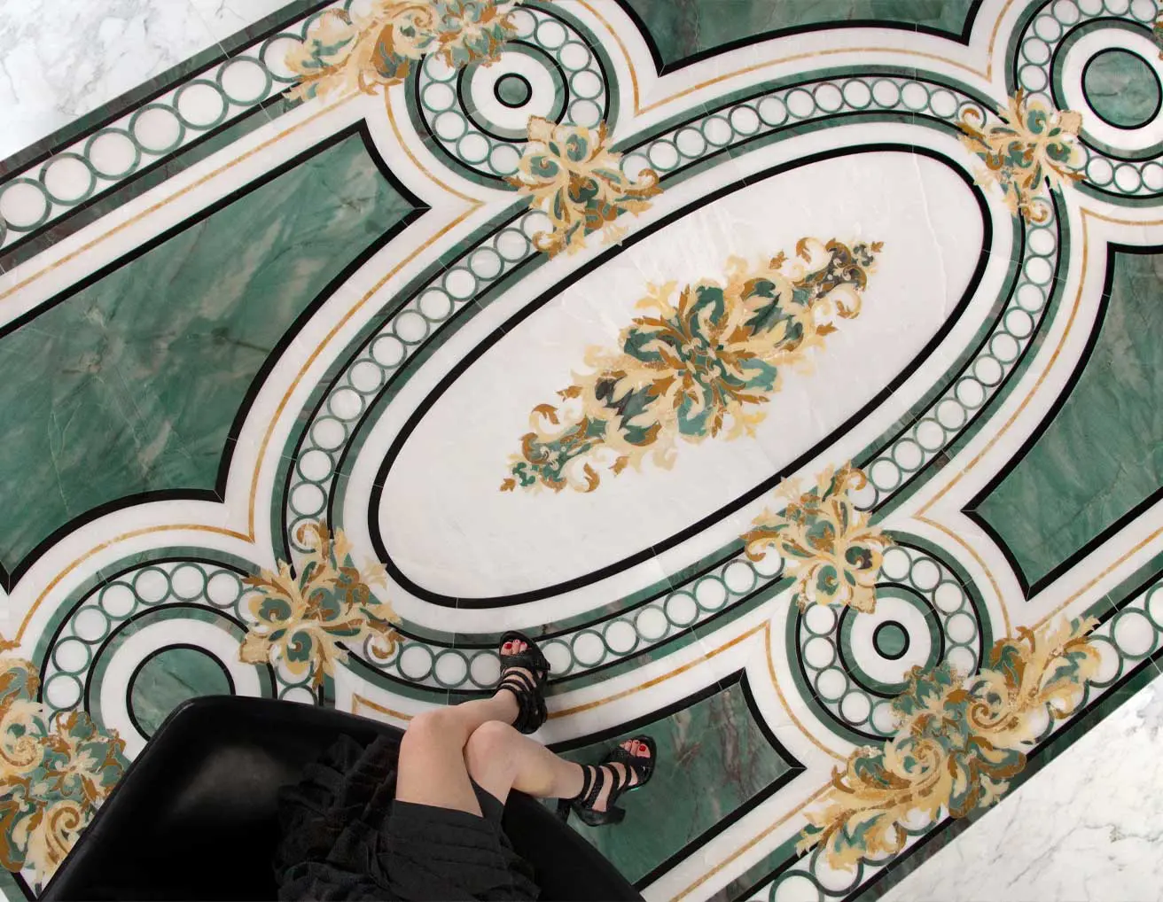 emerald-green-quartzite-marble-rug emerald green quartzite marble rug collection