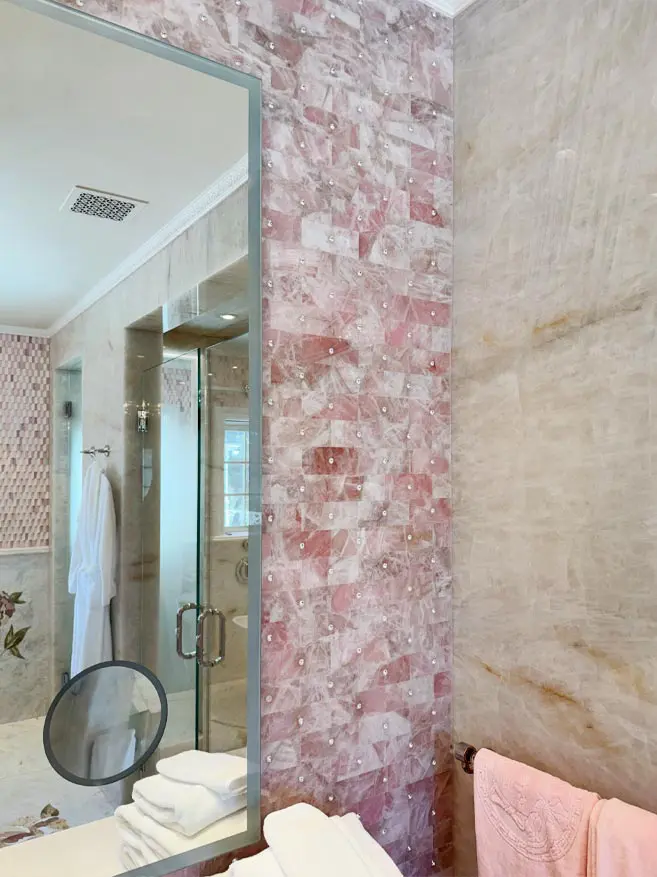 Peonies Marble Flowers: Luxurious Inlaid Stone Design