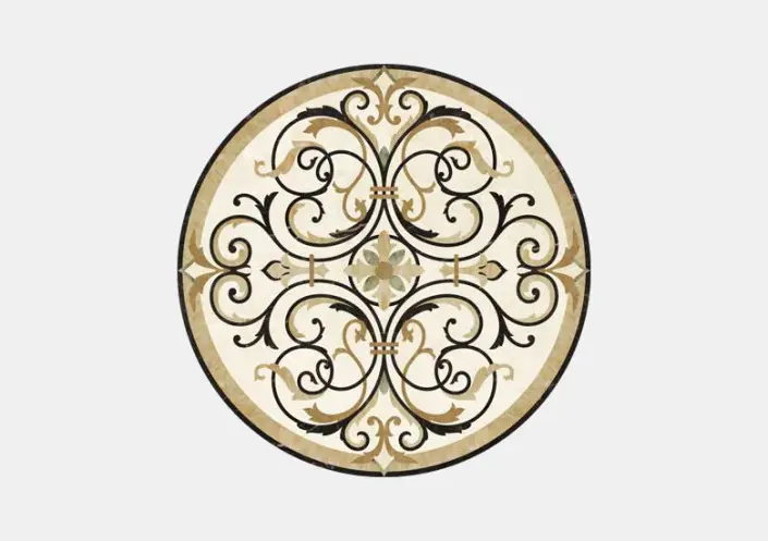 scroll contemporary marble medallion scroll contemporary-marble medallion